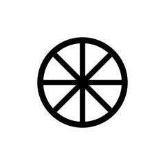Obraz premium wheel symbol for icon design