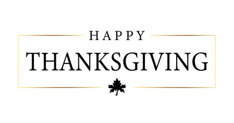 Happy Thanksgiving Logo PNG