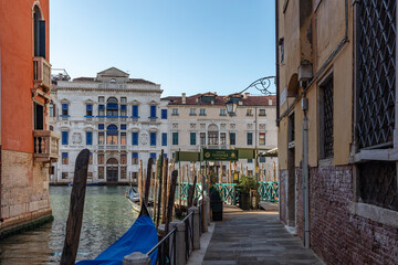 View of the canal grande and the 