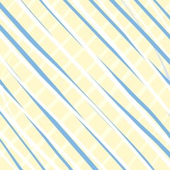 Obraz premium Original checkered background. Grid background with different cells. Abstract striped and checkered pattern. Illustration for scrapbooking.