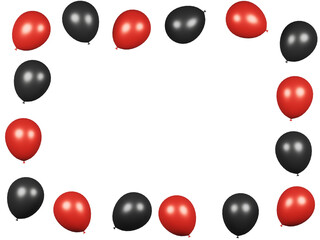 風船　フレーム