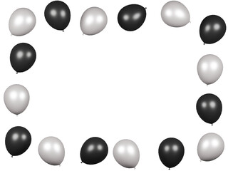 風船　フレーム