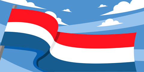 France Flag Background Design Templates