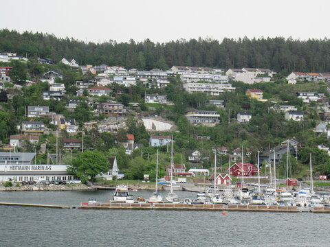 Fahrt Durch Den Oslofjord