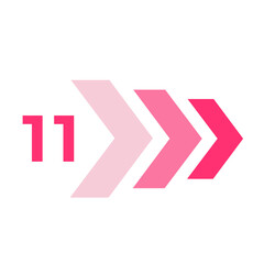 Obraz premium Bullet point number 11