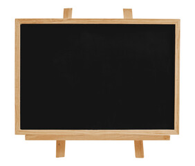 Wooden chalkboard. Blackboard for education