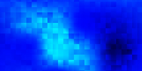 Fototapeta na wymiar Light blue vector background with random forms.