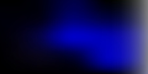 Dark blue vector abstract blur backdrop.