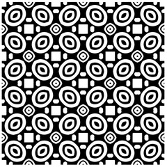 seamless pattern.Simple stylish abstract geometric background. Monochrome Picture. Black and white color. Design for decor, prints, textile or wrapping.Design element for prints. 
