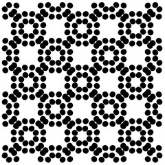 seamless pattern.Simple stylish abstract geometric background. Monochrome Picture. Black and white color. Design for decor, prints, textile or wrapping.Design element for prints. 