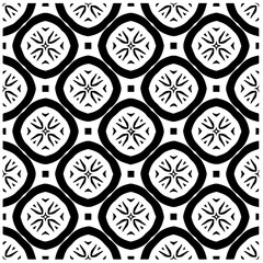 seamless pattern.Simple stylish abstract geometric background. Monochrome Picture. Black and white color. Design for decor, prints, textile or wrapping.Design element for prints. 