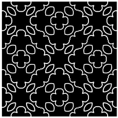 seamless pattern.Simple stylish abstract geometric background. Monochrome Picture. Black and white color. Design for decor, prints, textile or wrapping.Design element for prints. 