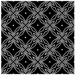 seamless pattern.Simple stylish abstract geometric background. Monochrome Picture. Black and white color. Design for decor, prints, textile or wrapping.Design element for prints. 