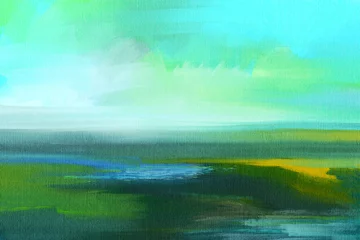  Abstract impressionism. Landscape © tiff20