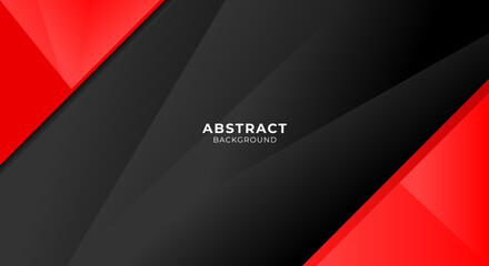 Black and red modern background vector