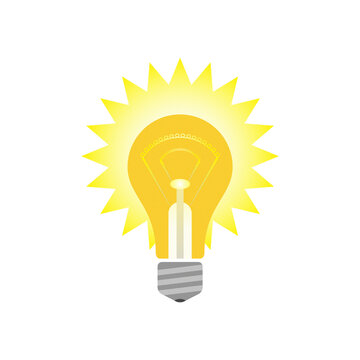 PNG Light Bulb Logo Design Element