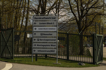 Kernkraftwerk Isar Ohu bei Landshut  2022