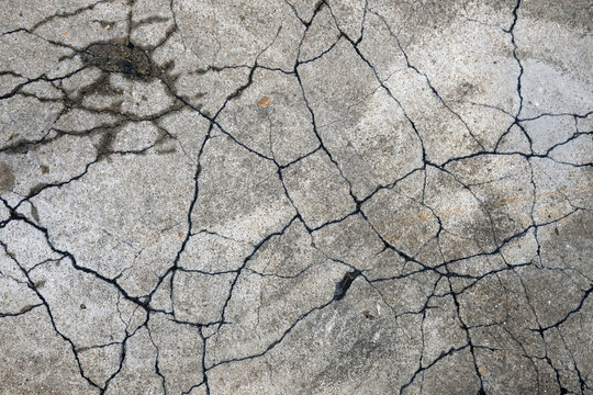 Dry Cracked Soil