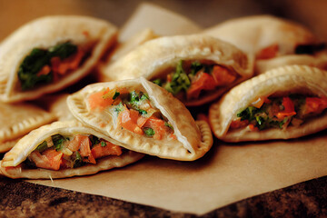 mexican tortilla wrap, empanadas