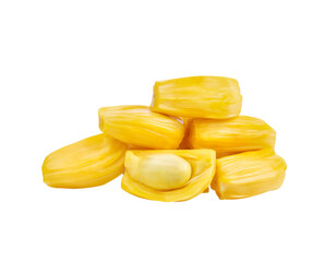 Ripe Jackfruit isolated on transparent png