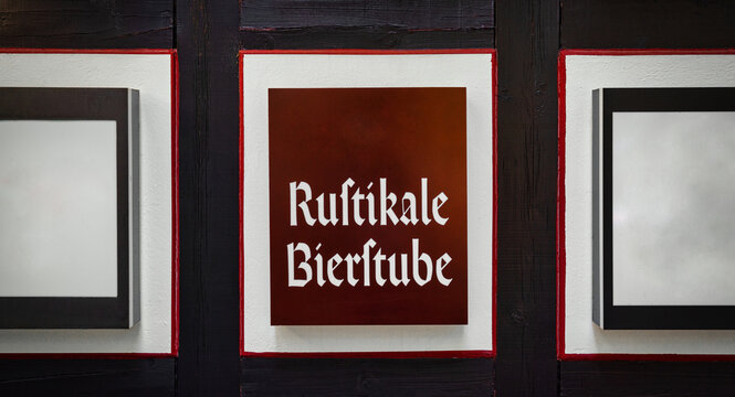 Rustikale Bierstube