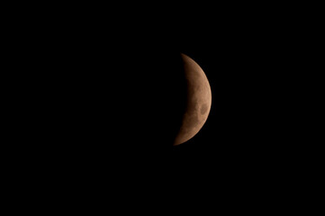 Obraz na płótnie Canvas Eclissi lunare