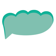 Cue Speech and Thought Bubble Doodle