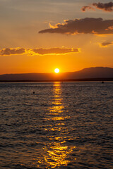Obraz premium Traumhafte Sonnenuntergan in Crikvenica