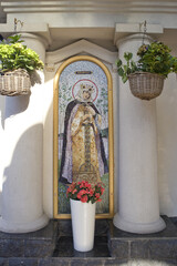 Mosaic of St. Elias Church on Podil in Kyiv, Ukraine	

