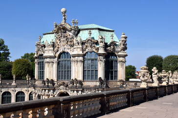 Obraz premium Galerie im Zwinger in Dresden