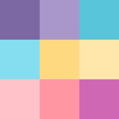 Bright unicorn colors digital paper background