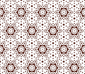 Geometric pattern. Seamless vector background. Ethnic graphic design.