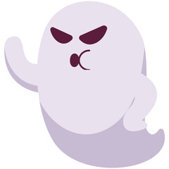 Angry Ghost Illustration