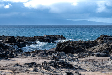 rocks in the sea