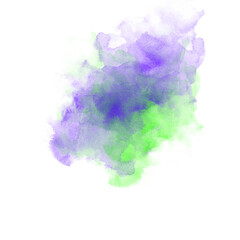 watercolor paint brush stroke. ink splash transition. Abstract inkblot, splat, fluid art, overlay, alpha matte composition, spread on a white paper background. ink transition splatter blot spreading.