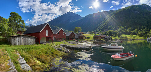 Tafjord, Fjord, Møre og Romsdal, Norway