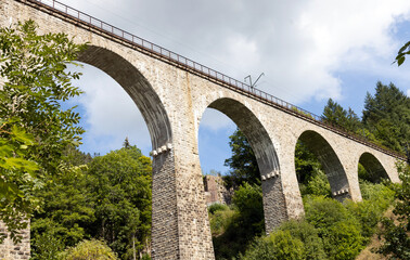 Fototapeta na wymiar Eisenbahnbrücke - Ravenna Viadukt