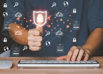 Digital transformation change management, new technology big data and business process strategy, automate operation, customer service management, cloud computing, technology fingerprint