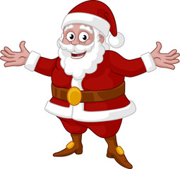 Santa Claus Christmas Cartoon Mascot
