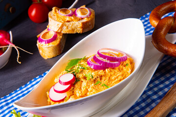 Bavarian Obazda a classic from southern Germany