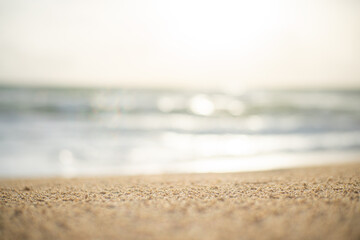sand textrue,blur sea background