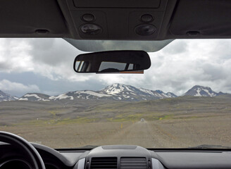 Iceland, country landscapes.