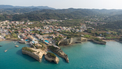 Fototapeta na wymiar fotografie dell isola di Corfu in grecia