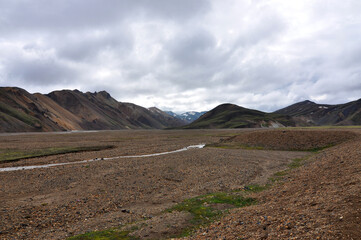 Iceland, country landscapes.