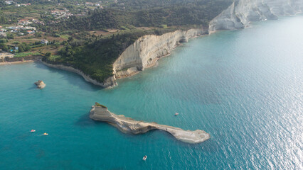 fotografie dell isola di Corfu in grecia