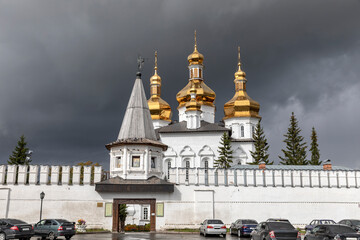 Fototapeta na wymiar Holy Trinity Monastery. Tyumen