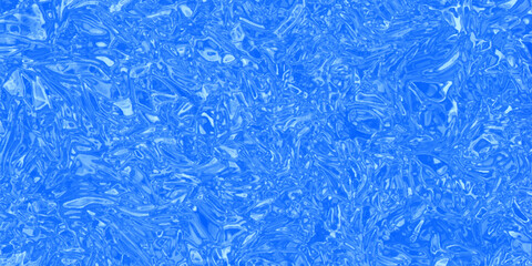 Blue water surface of the ocean, beautiful and shiny blue marble texture, blue liquid paint background, light blue crystal background, beautiful blue background vector illustration.