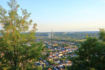 The coal fired power station in Ensdorf in the saarland in Germany, Europe