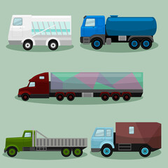 set of trucks