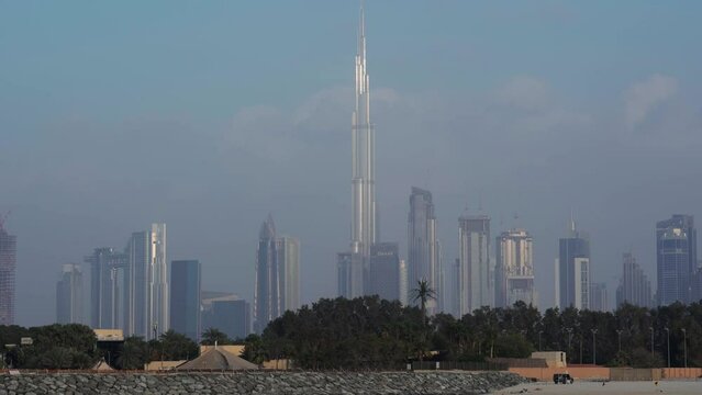 The Skyline Of Dubai